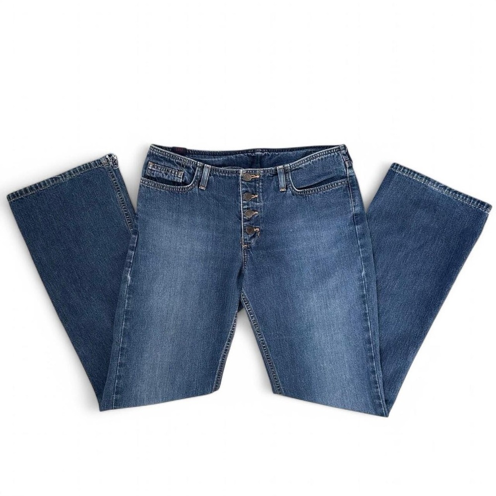 vintage y2k abercrombie & fitch low rise bootcut jeans